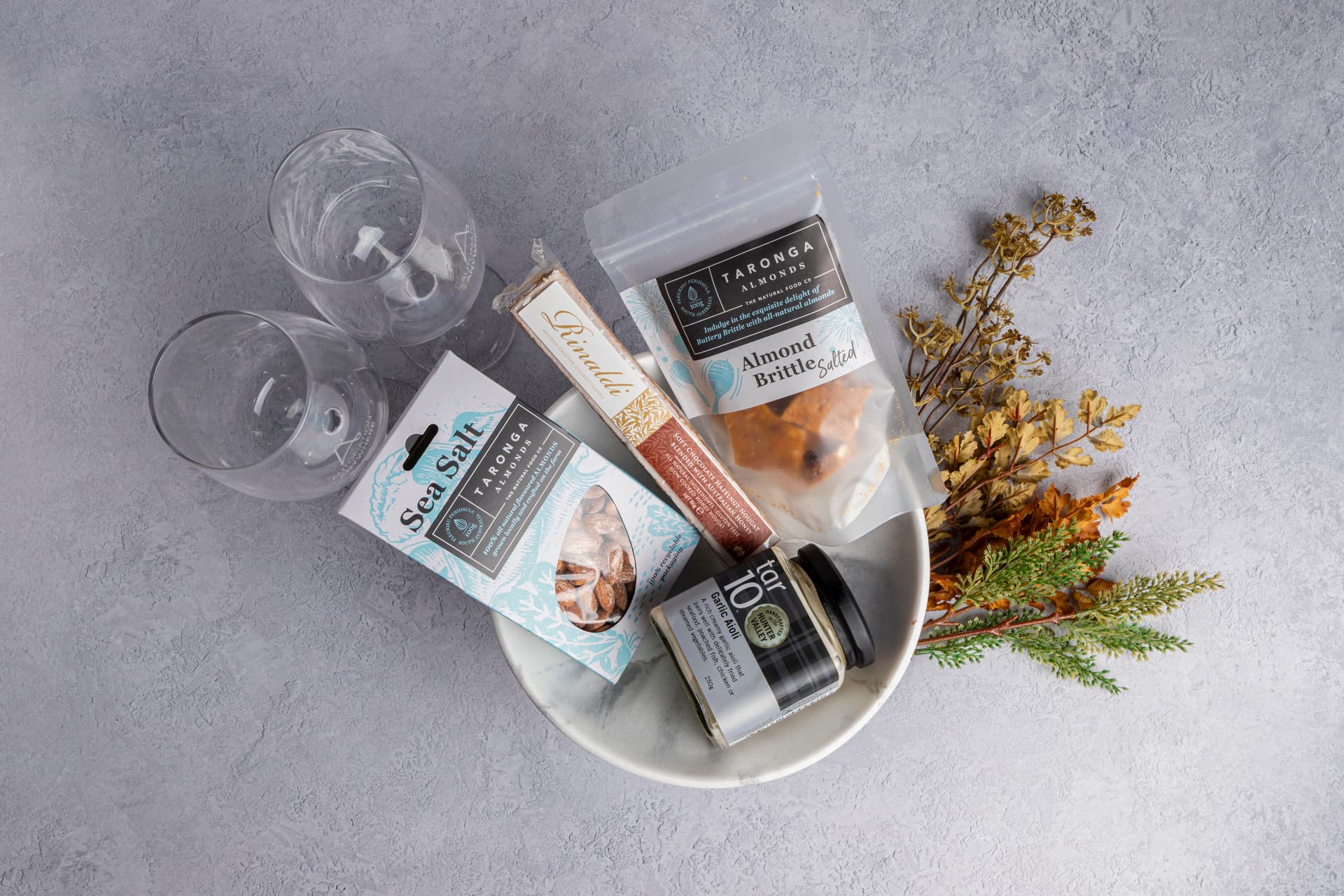 Custom-built Christmas hamper